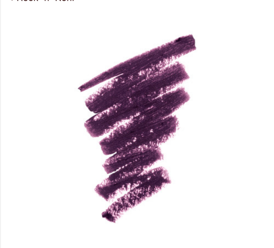 Purple eyeliner